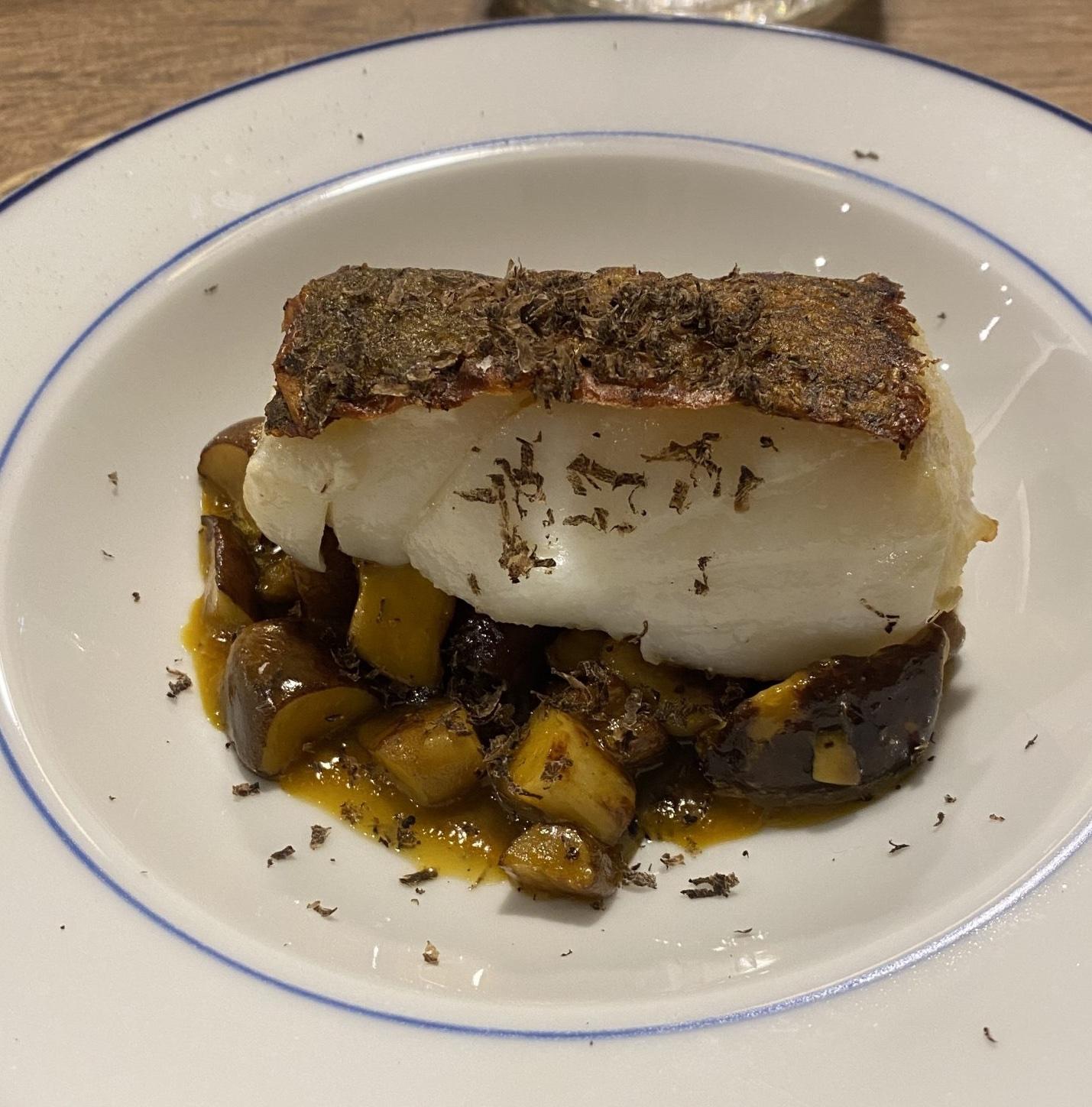 Bacalao Salvaje, Pisto y huevo de Codorniz